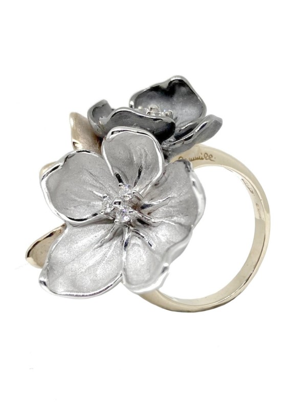 Annamaria Cammilli Bouquet ring on stroppiana.net