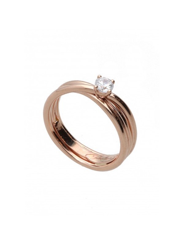 Acquista anello solitario Filodellavita 3 fili su stroppiana.net