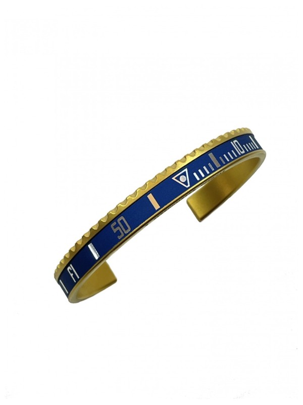 Bracelet Speedometer Vintage Matt PVD Gold on stroppiana.net