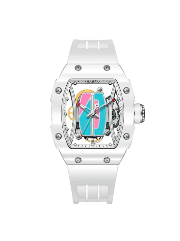 HaofaCeramic Automatic Watch White ref.1991L
