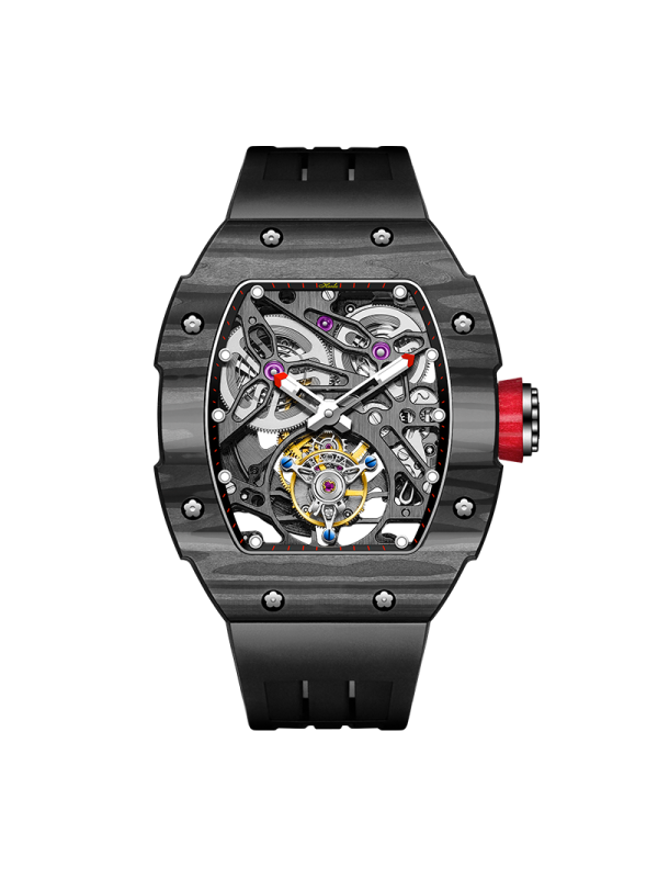 Haofa Skeleton Tourbillon Black ref.1901-1