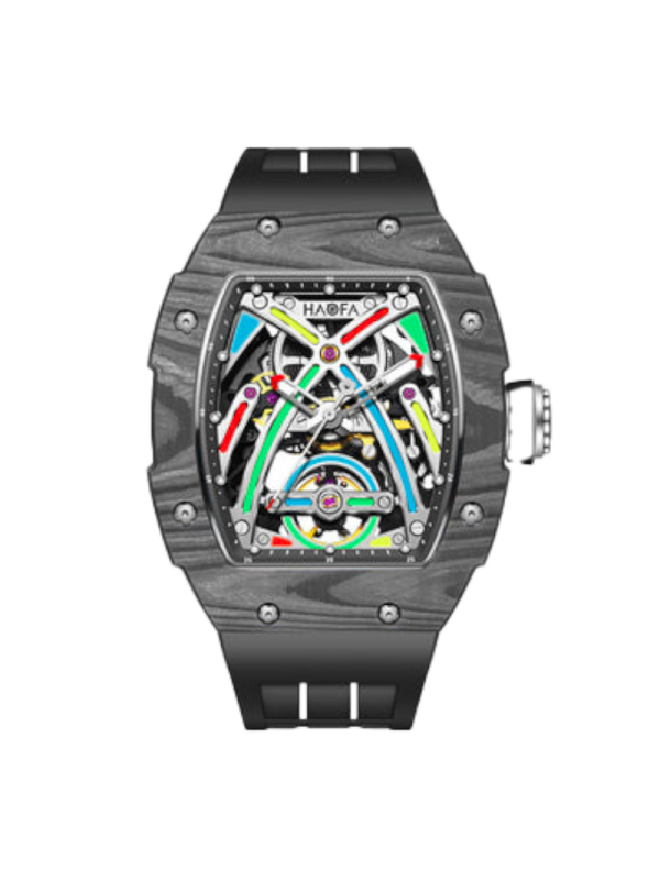 Haofa Color Luminous dial Carbon Black ref.1970