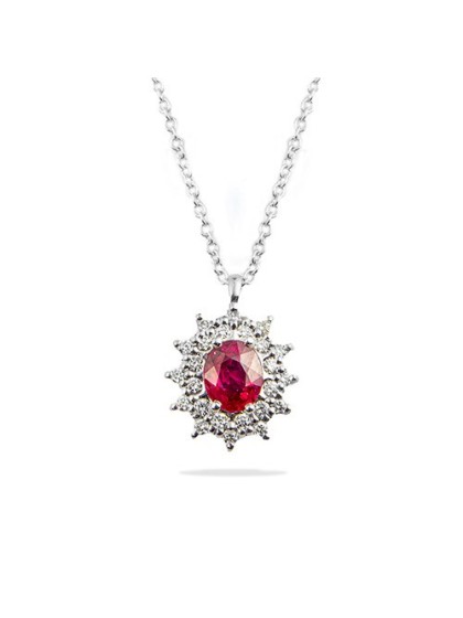 Recarlo Camelia collection necklace