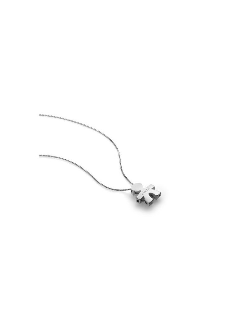 Le Bebé I Tesorini pendant with baby silhouette in 18kt white gold