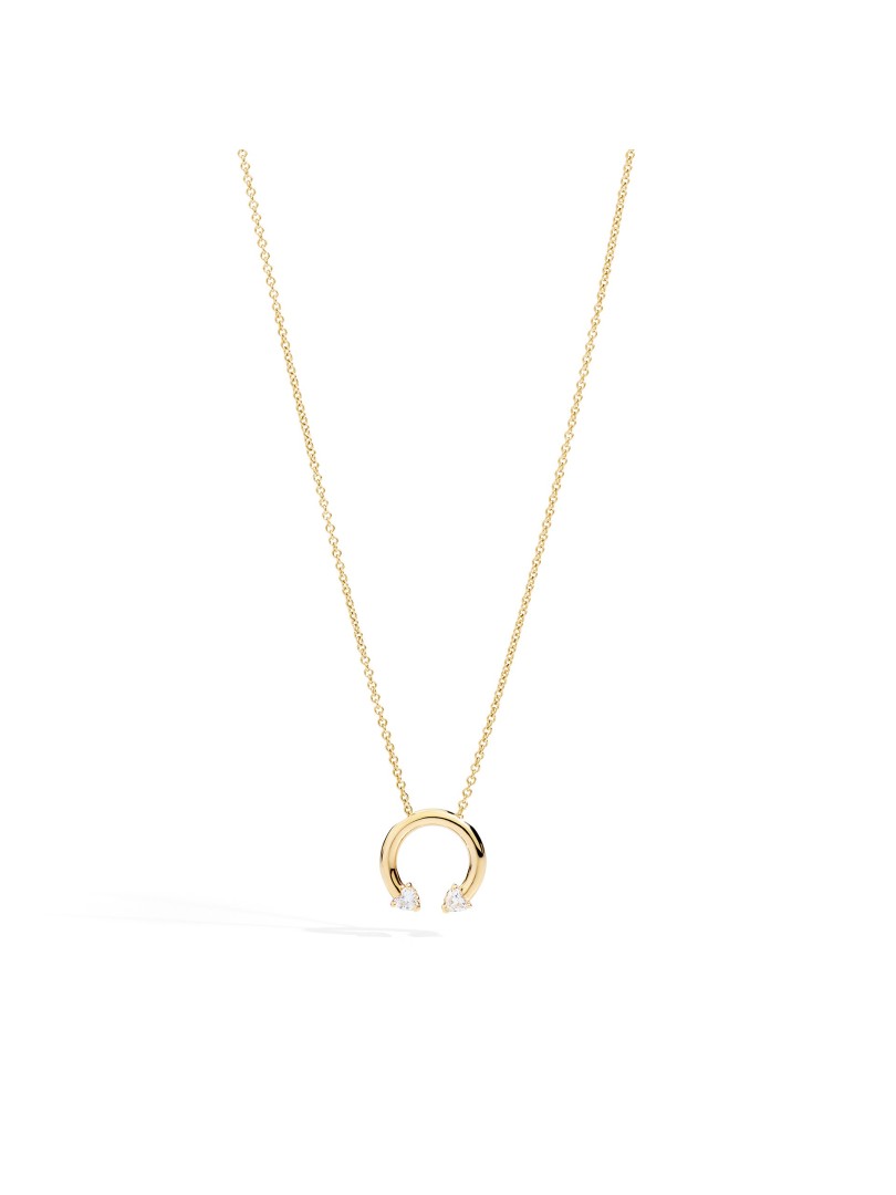 Recarlo Anniversary More necklace with heart-cut diamonds