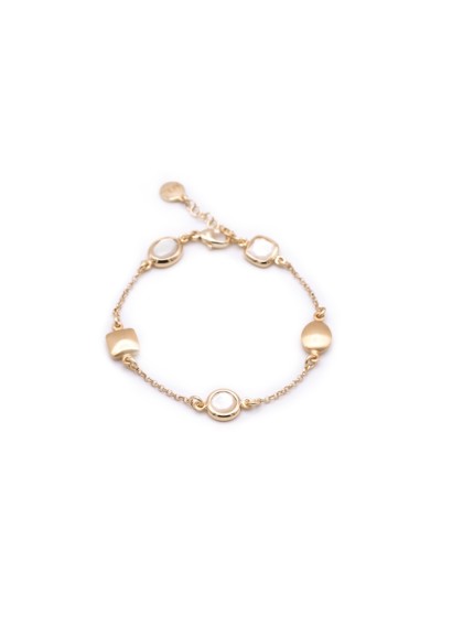 Aquaforte Mignon bracelet in 925 silver plated with 23kt gold
