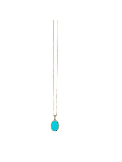 Collana Aquaforte Caramelle Ovali in argento 925 placcato oro 23kt