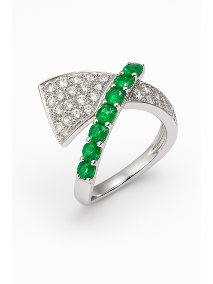 Anello con Smeraldi