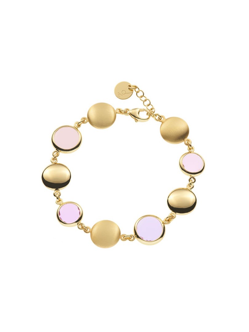 Aquaforte Le Chicche bracelet with soap and pink glass paste