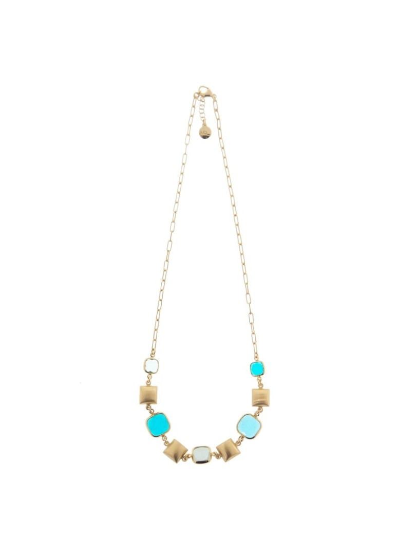 Aquacaramelle Marine necklace with glass paste ref.H4184918