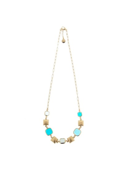 Aquacaramelle Marine necklace with glass paste ref.H4184918