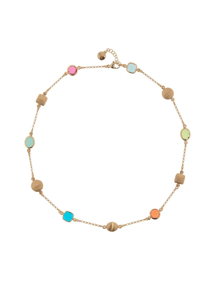 Aquaforte Mignon choker necklace with glass paste ref. H4185041