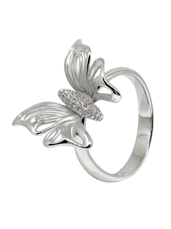 Annamaria Cammilli butterfly ring su stroppiana.net